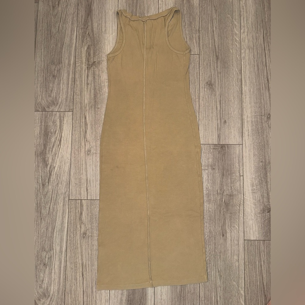 LNA clothing  Tan Sleeveless Dress - Picture 3 of 3